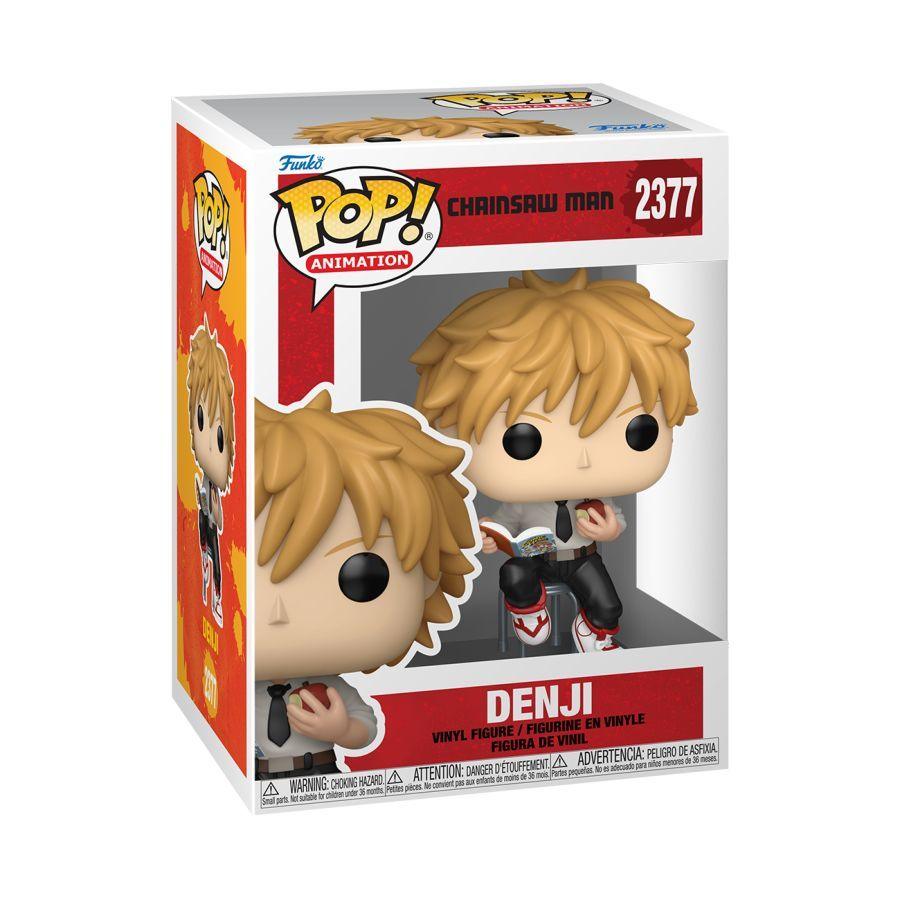 Chainsaw Man – Denji Reading Pop! Vinyl