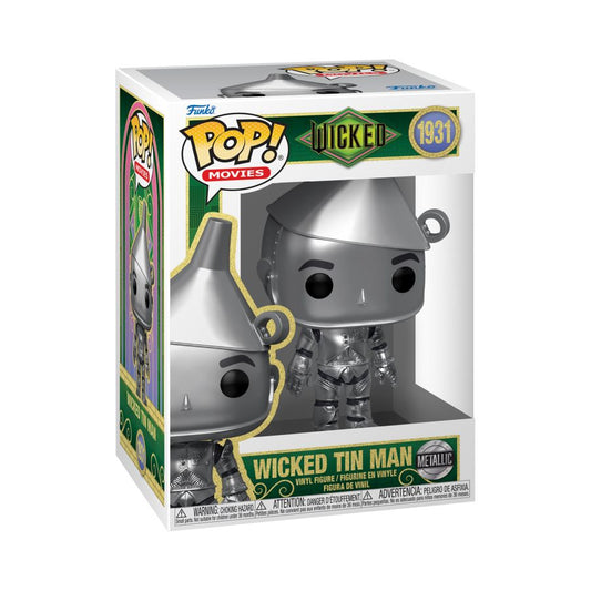 Wicked (2025) - Tin Man US Exclusive Metallic Pop! Vinyl