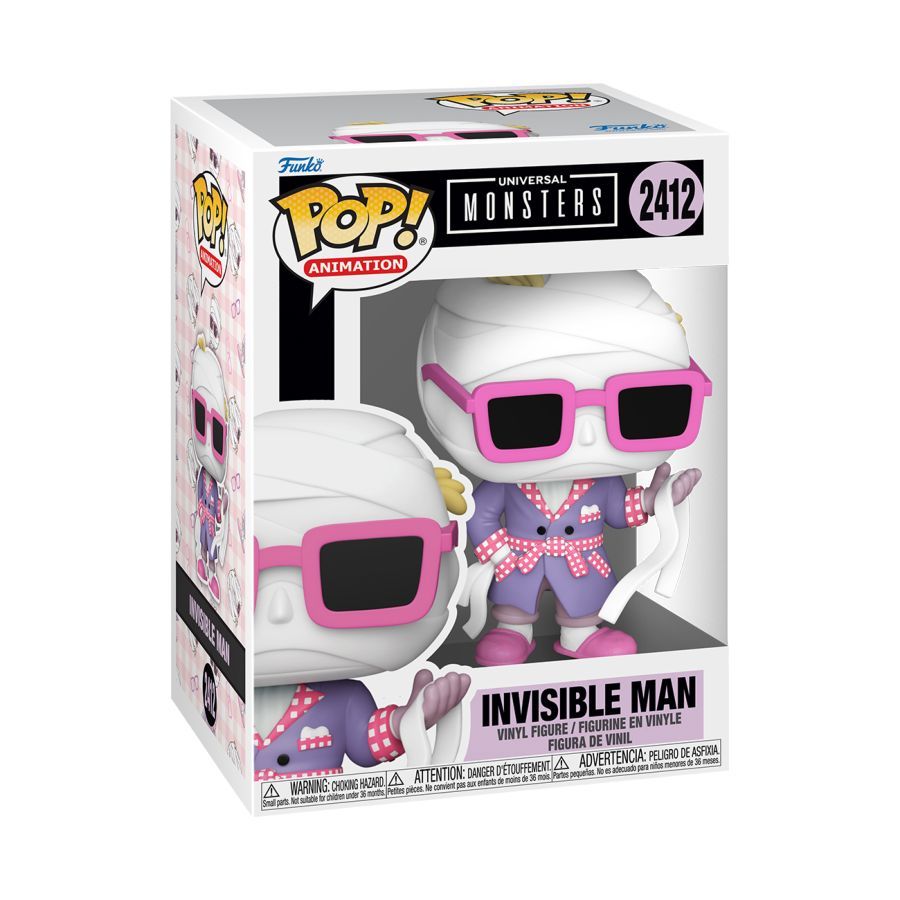 Universal Monsters – Invisible Man (Retro Anime) Pop! Vinyl