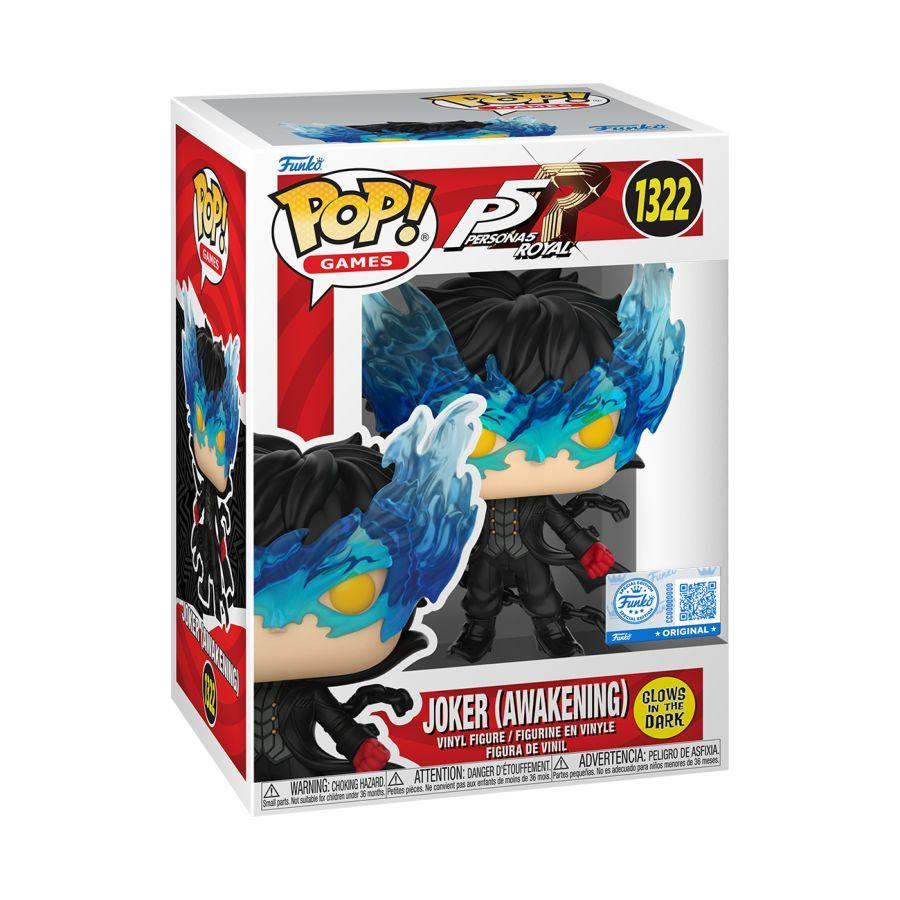 Persona 5 – Joker (Awakening) Exclusive Glow Pop! Vinyl