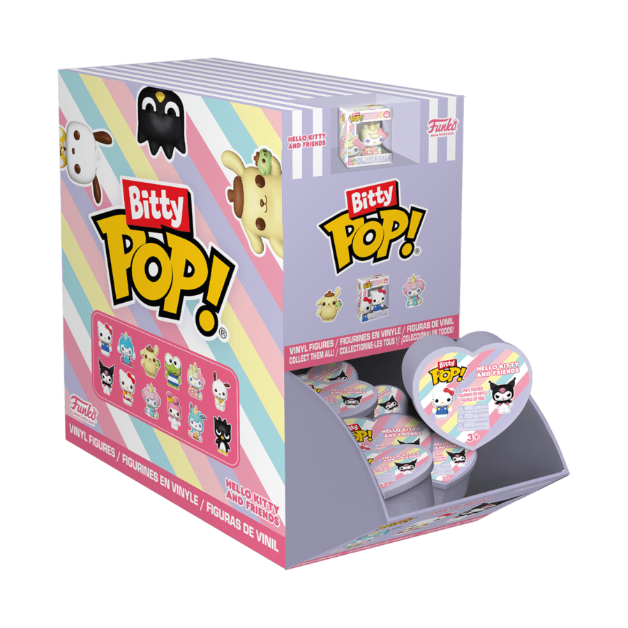 Hello Kitty – Blind Heart Shaped Capsule Bitty Pop! Assortment