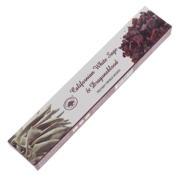 GREEN TREE CALIFORNIA WHITE SAGE & DRAGONS BLOOD 15GMS