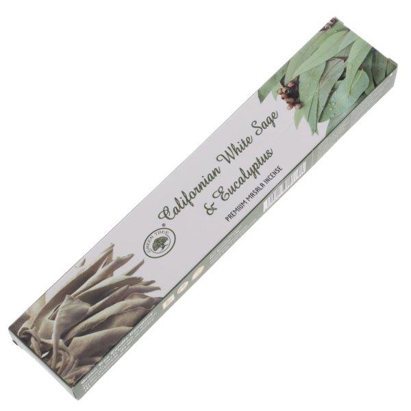GREEN TREE CALIFORNIA WHITE SAGE & EUCALYPTUS 15GMS
