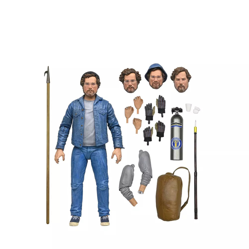 NECA Jaws Ultimate Matt Hooper Amity Arrival 50th Anniversary 7" Scale Action Figure