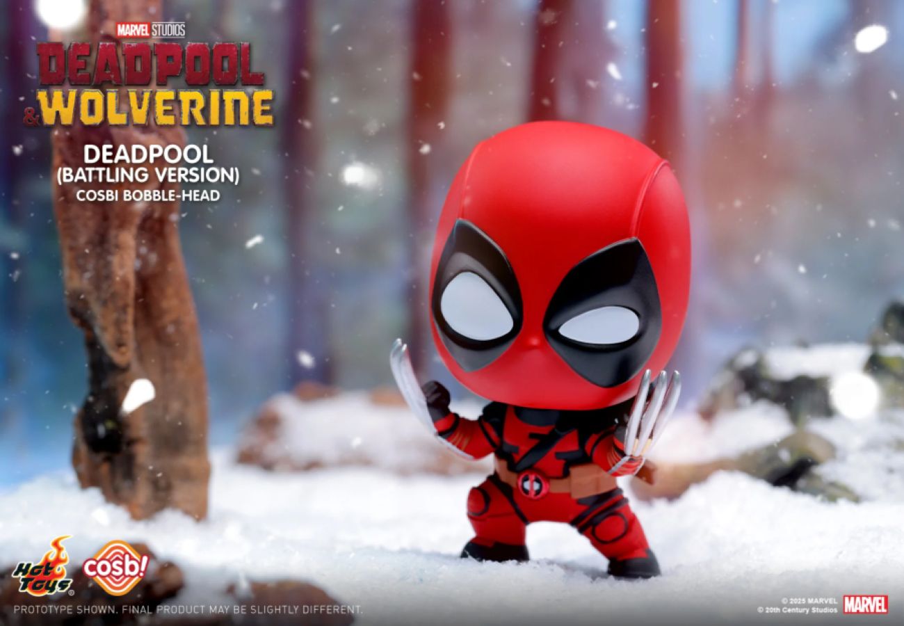 Deadpool 3 - Deadpool 3 Cosbi Bobble-Head Series 2 (Display of 8)