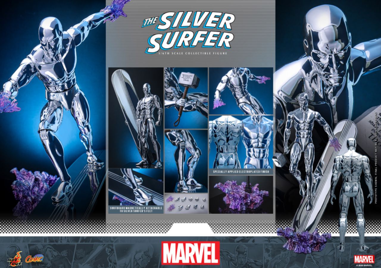 Fantastic 4 - Silver Surfer 1:6 Scale Collectible Action Figure **Pre-order**