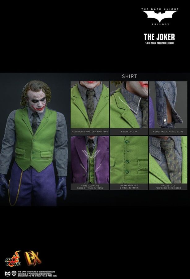 The Dark Knight Trilogy - Joker 1:6 Scale Collectable Action Figure