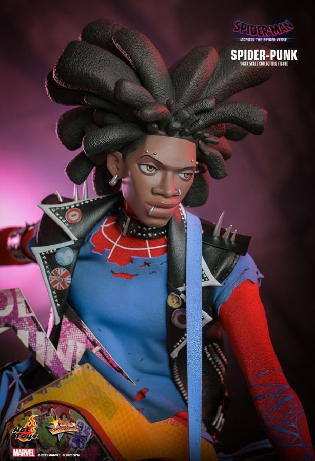 Spider-Man: Across the Spider-Verse - Spider-Punk 1:6 Scale Collectable Action Figure