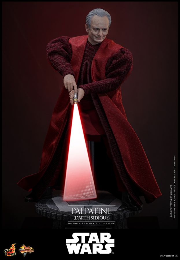 **Pre-order** Star Wars - Palpatine (Darth Sidious) 1:6 Scale Collectable Action Figure