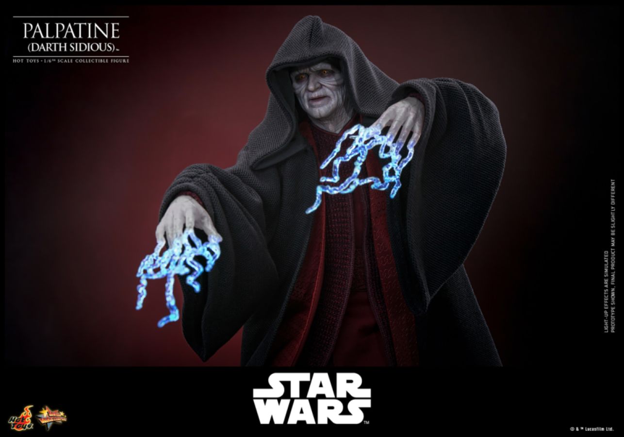 **Pre-order** Star Wars - Palpatine (Darth Sidious) 1:6 Scale Collectable Action Figure