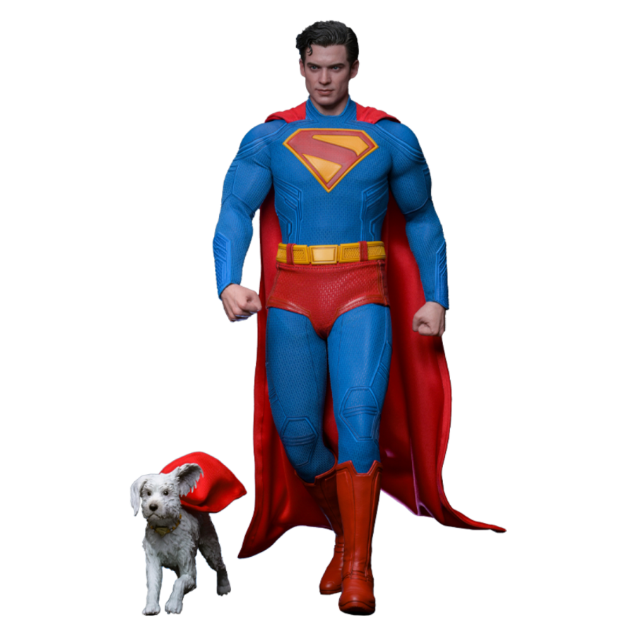 Superman (2025) - Superman & Krypto 1:6 Scale Collectable Action Figure Set **Pre-order**