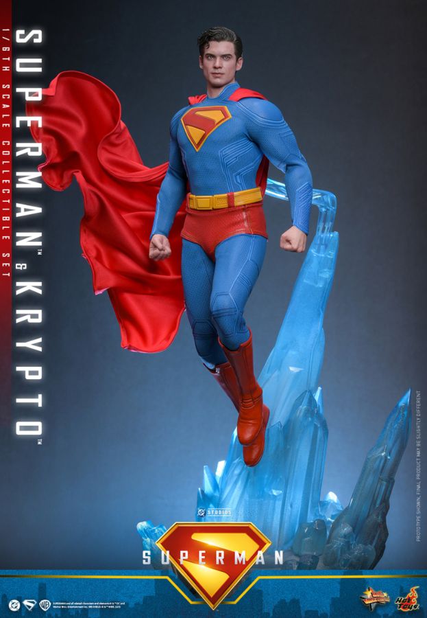 Superman (2025) - Superman & Krypto 1:6 Scale Collectable Action Figure Set **Pre-order**