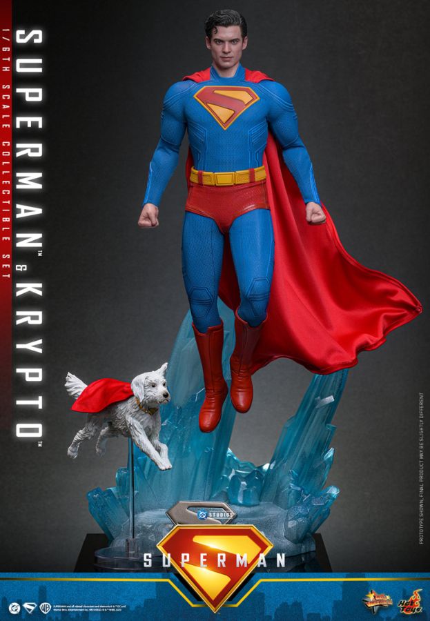 Superman (2025) - Superman & Krypto 1:6 Scale Collectable Action Figure Set **Pre-order**
