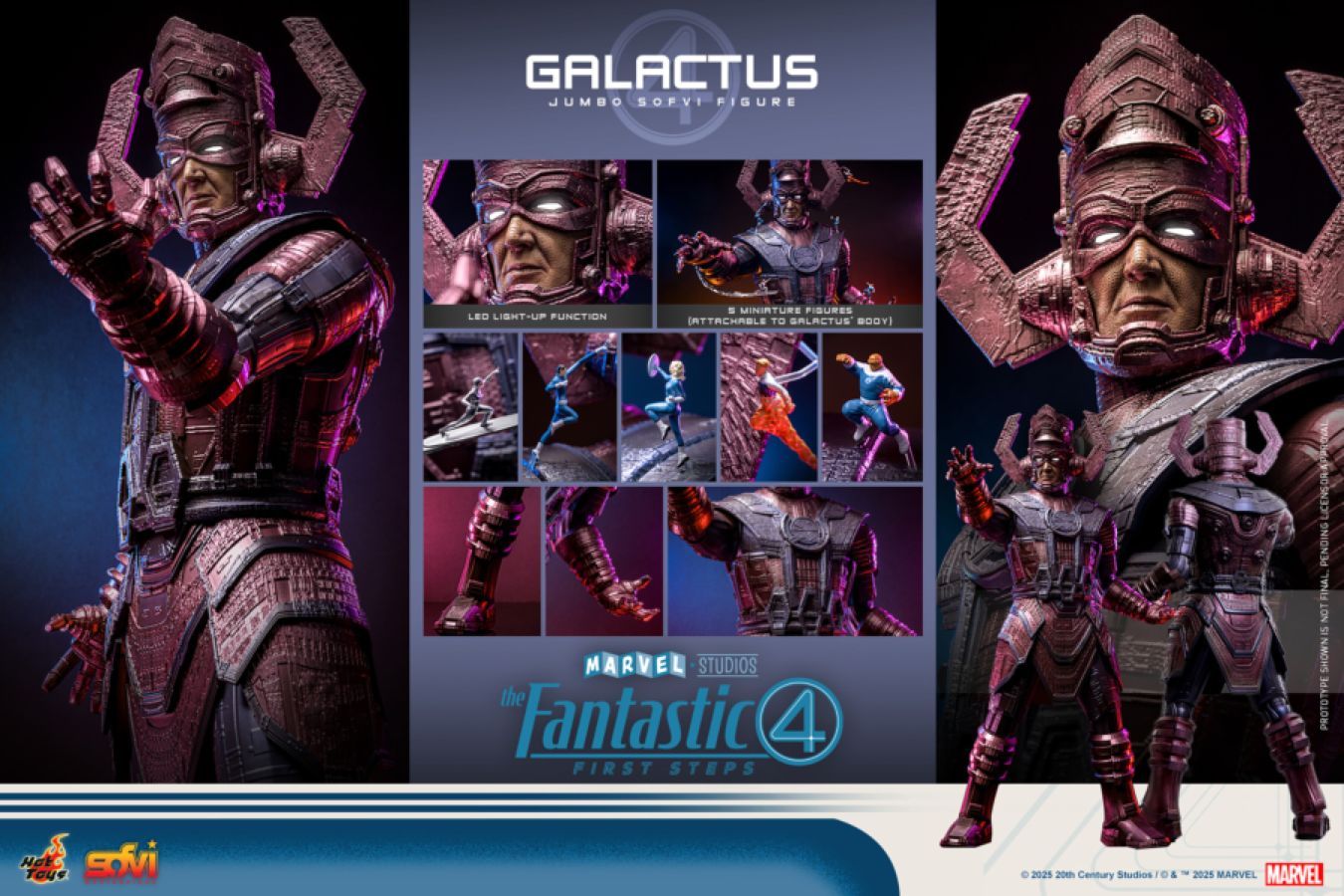 **Pre-order** The Fantastic Four: First Steps - Galactus Jumbo Sofvi Figure