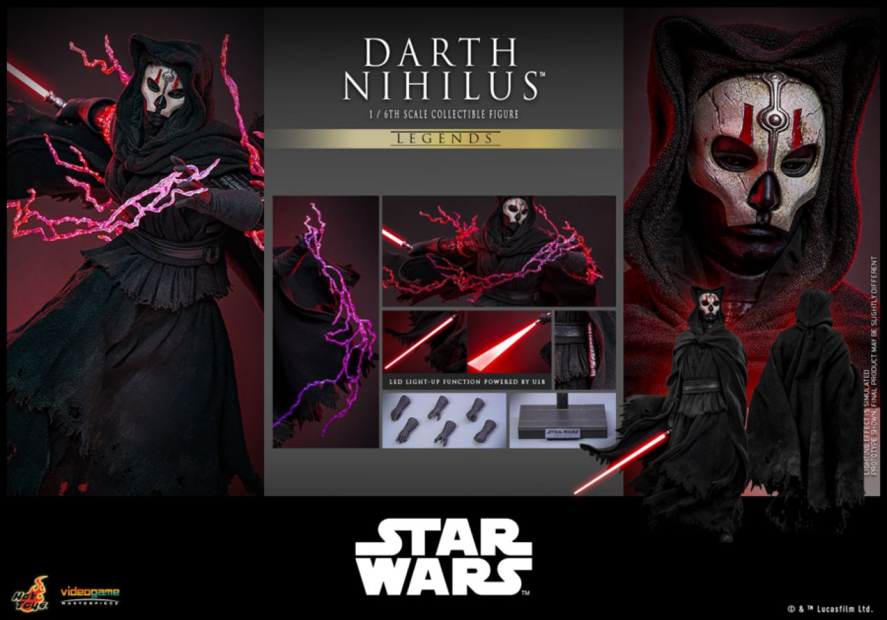 **Pre-order Star Wars - Darth Nihilus 1:6 Scale Collectable Action Figure