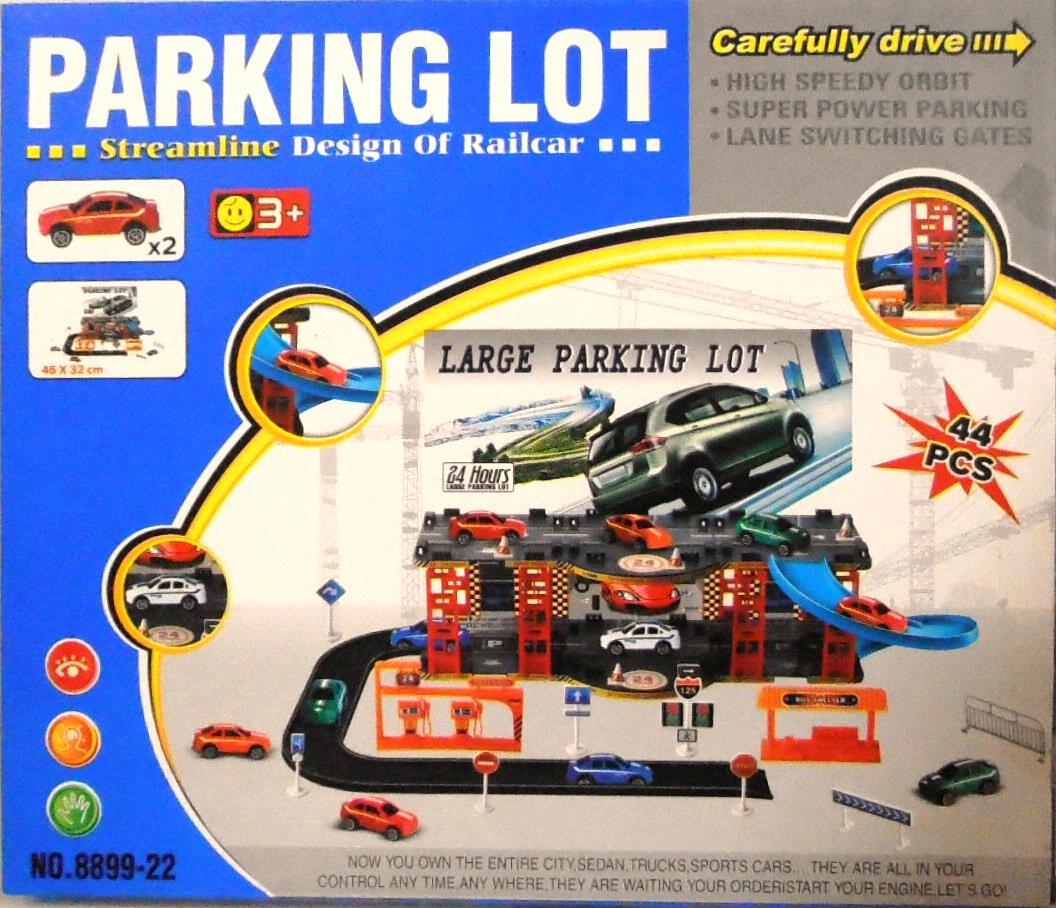 44 pc parking lot play set
