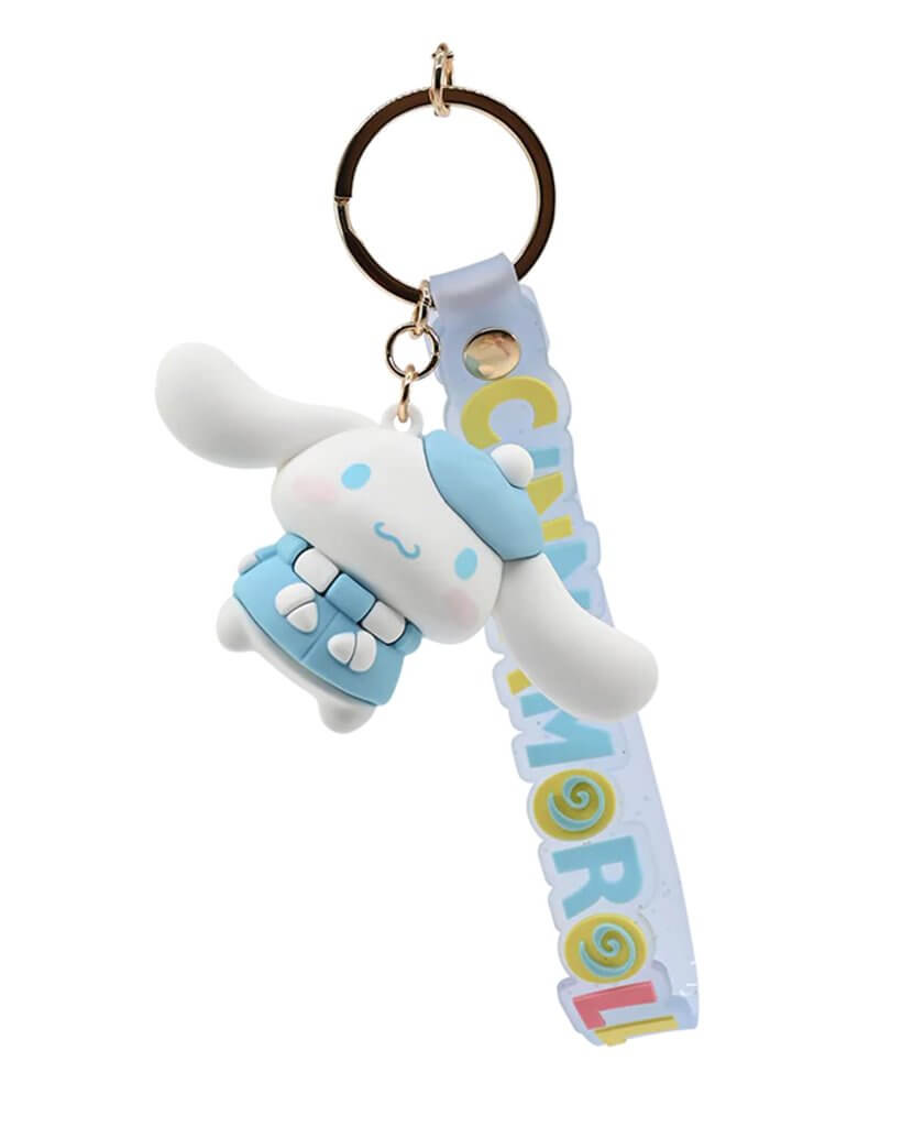 HELLO KITTY - Keychain w/hand strap - Cinnamoroll PDQ- Assorted