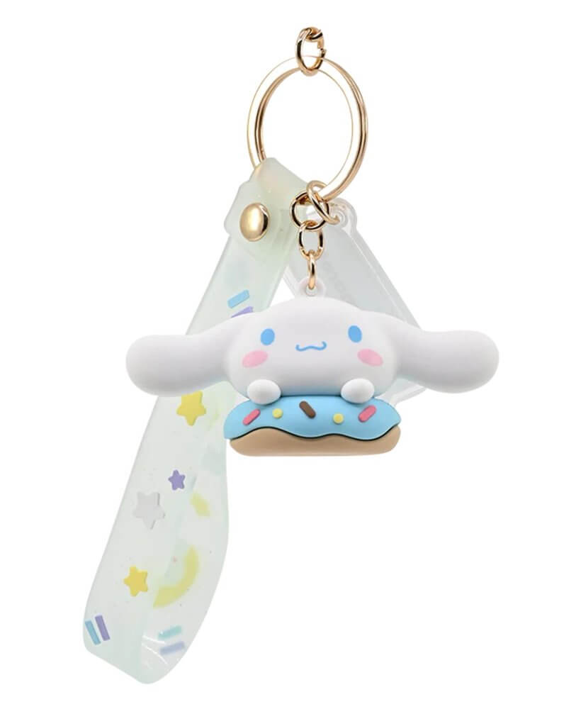 HELLO KITTY - Keychain w/hand strap - Donuts PDQ- Assortment