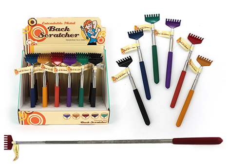 TELESCOPIC RAKE BACK SCRATCHER ( ASSTD)