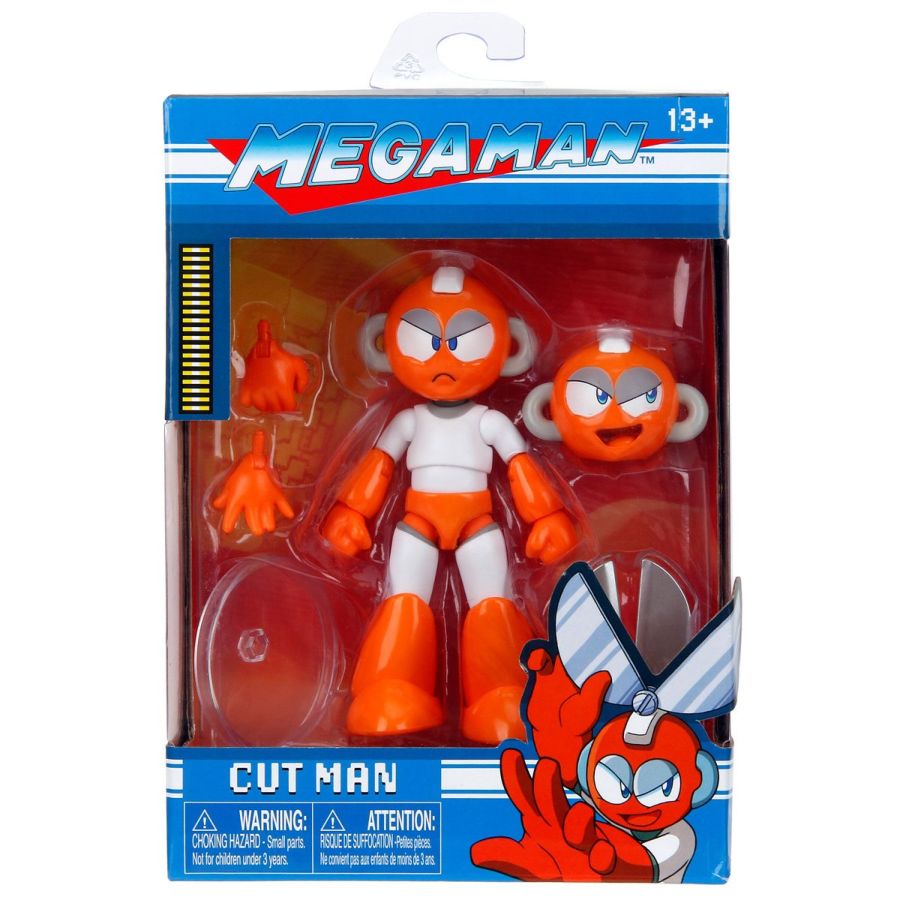 Mega Man - Cut Man 4.5" Action Figure