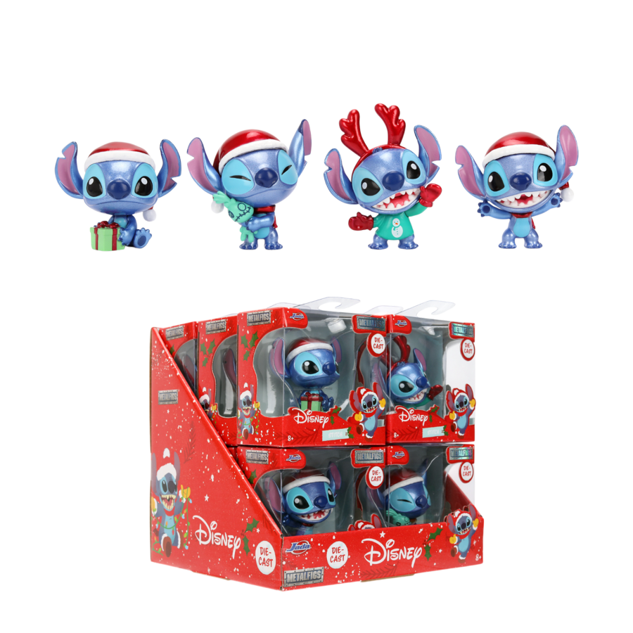 Lilo & Stitch - 2.5" Stitch (Christmas Themed) MetalFig Assortment