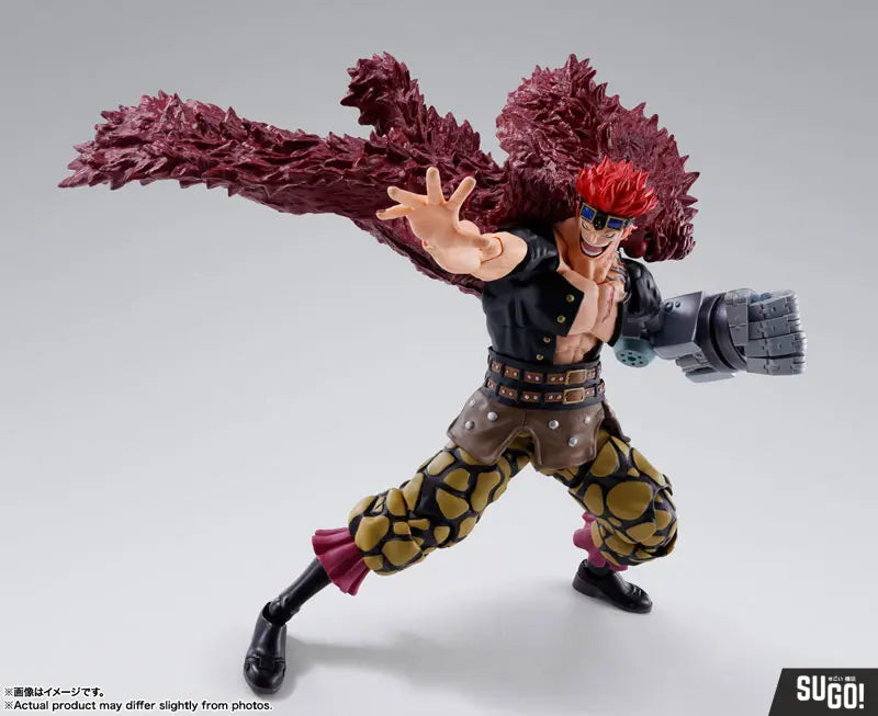 BANDAI Spirits S.H.Figuarts Eustass Kid Raid on Onigashima ‘ONE PIECE’ Action Figure