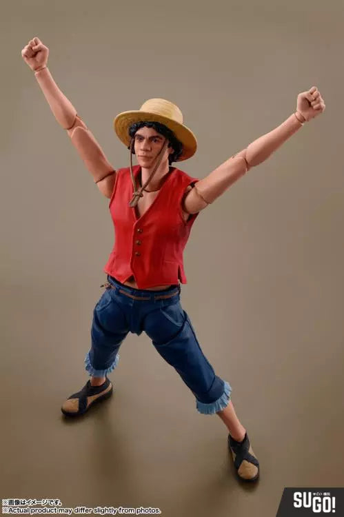 Bandai Spirits One Piece (A Netflix Series) S.H.Figuarts Monkey D. Luffy Action Figure