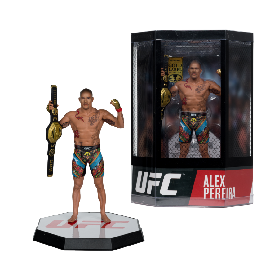 UFC - Alex Pereira Posed Action Figure