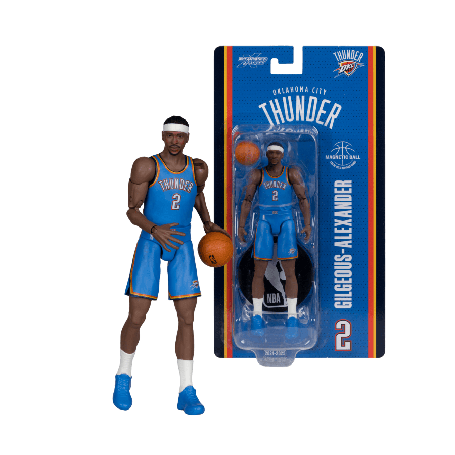 NBA – Shai Gilgeous-Alexander (Oklahoma City Thunder) 6″ Articulated Figure