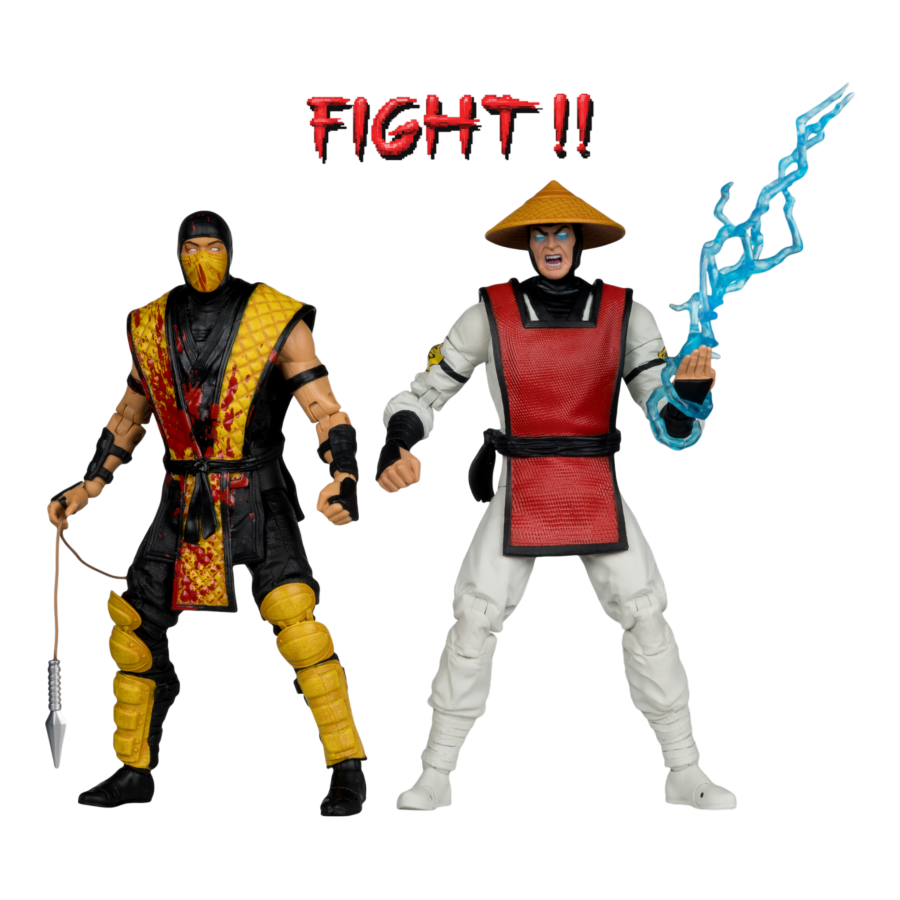 Mortal Kombat - Scorpion Vs Raiden Klassics Figures