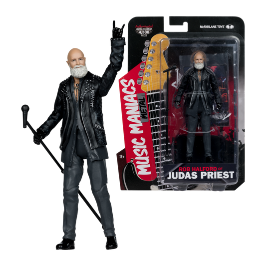 Music Maniacs - Rob Halford (Judas Priest) 6" Action Figure