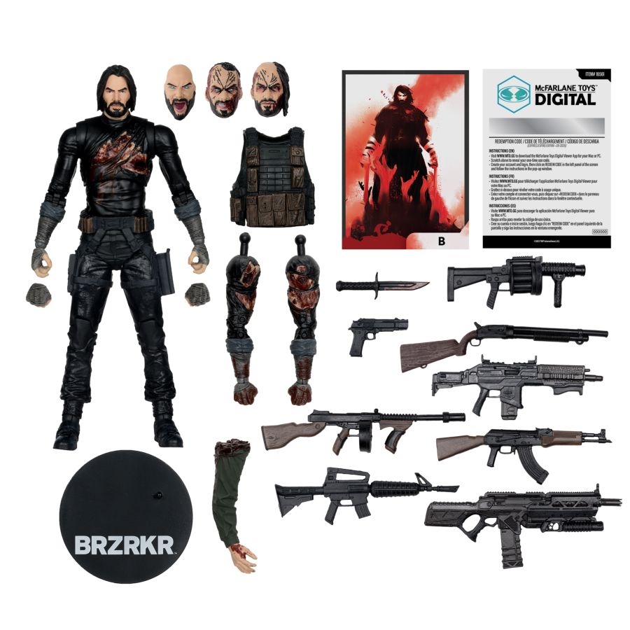 Brzrkr - B (Mcfarlane Digital) 7" Figure