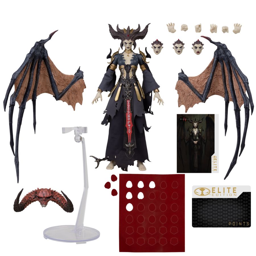 Diablo IV - Lilith Elite Edition 7" Action Figure **Pre-order**