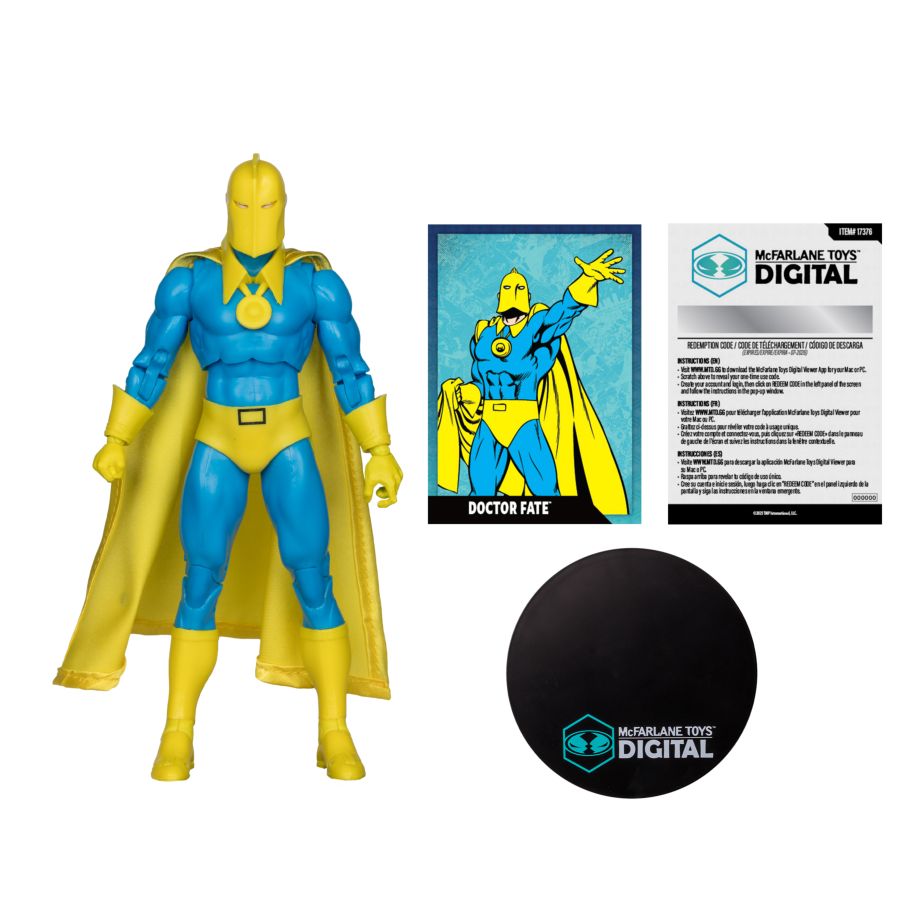 DC Comics - Dr. Fate (Silver Age) 7" Figure