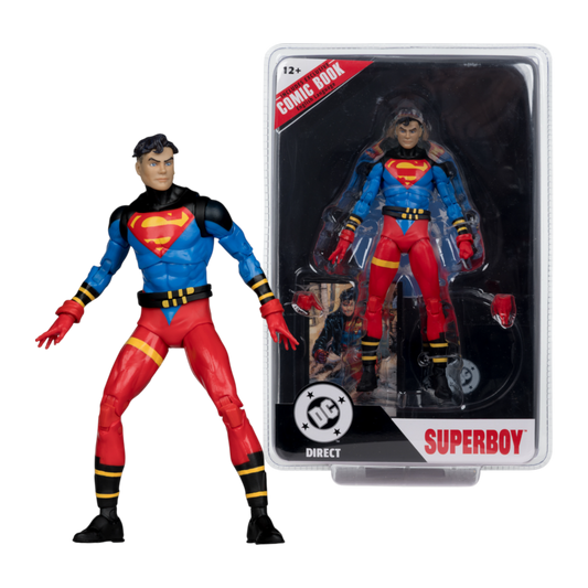 DC Comics - Superboy (with Comic) (Return Of Superman) 7" Figure