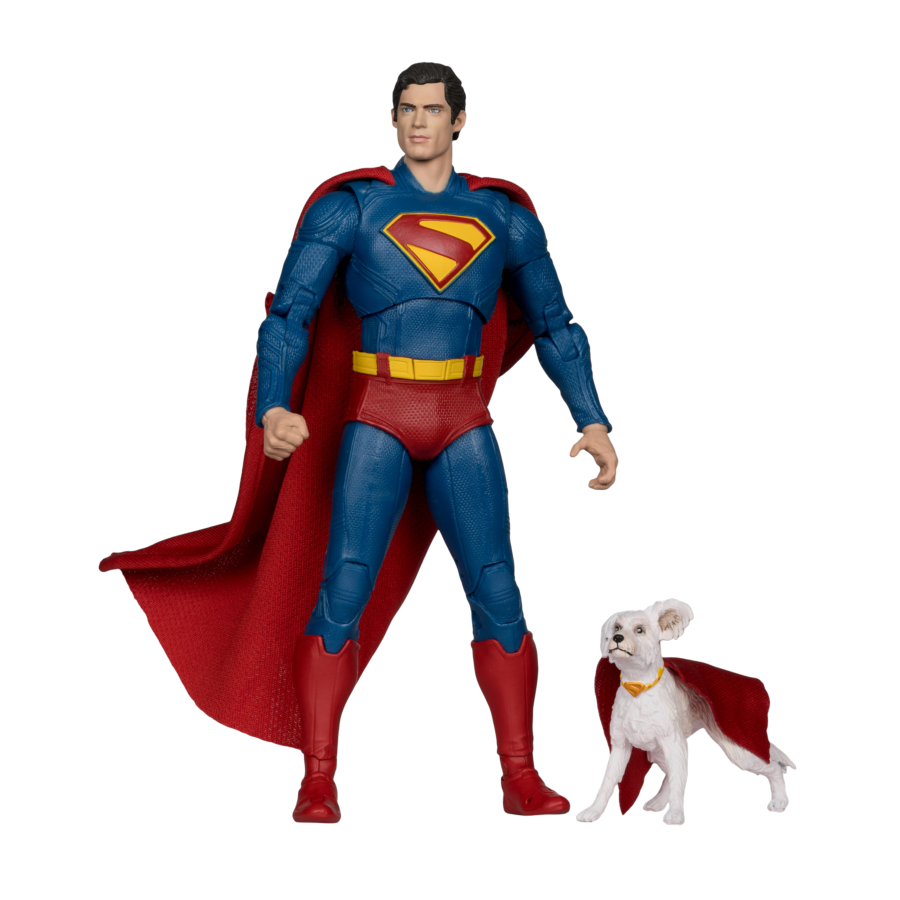 Superman (2025) - Superman with Krypto 7" Deluxe Figure
