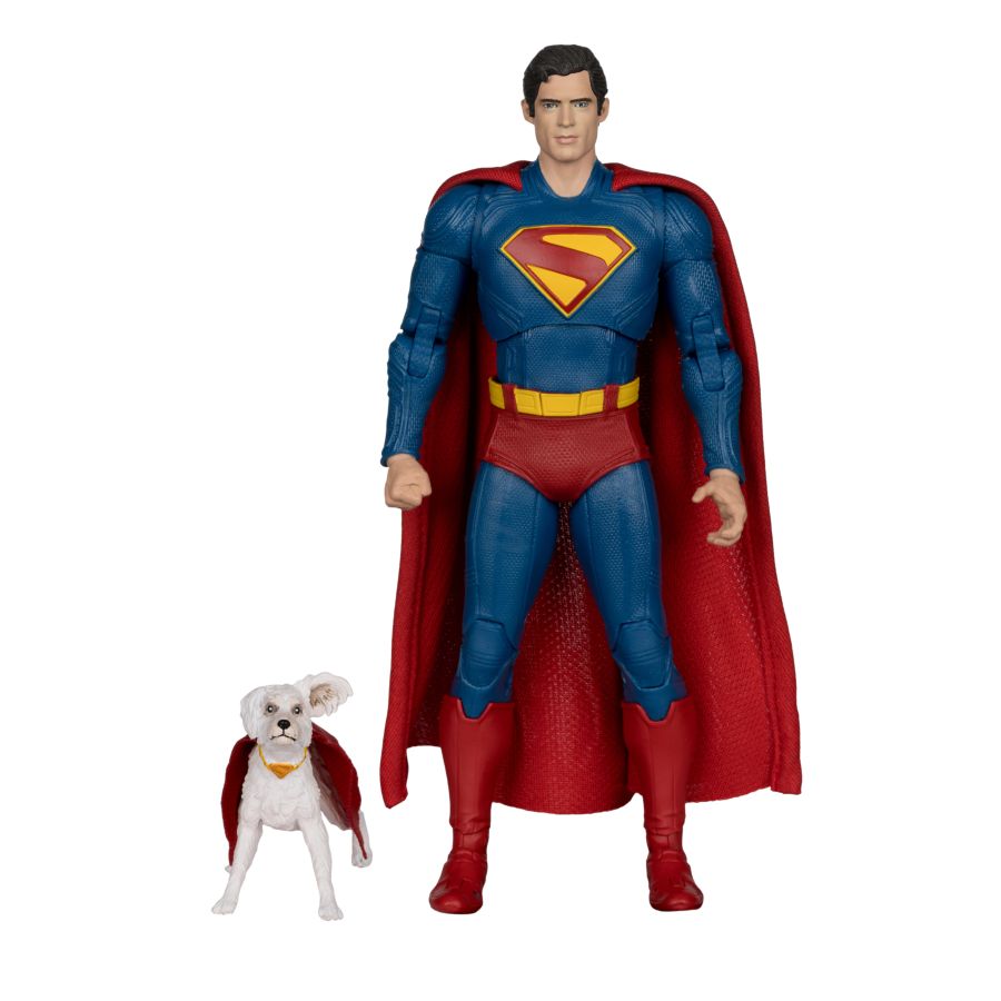 Superman (2025) - Superman with Krypto 7" Deluxe Figure