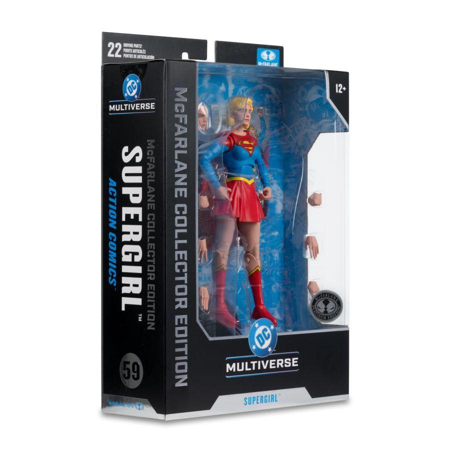 McFarlane DC Multiverse SUPERGIRL PLATINUM Action Comic Collector Edition