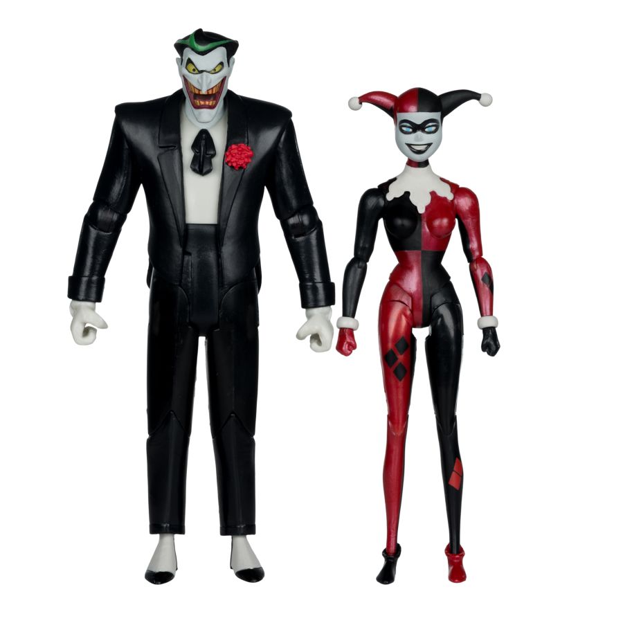 DC Direct - Batman Animated (Comic) Harley Quinn & The Joker (Mad Love) Gold Label