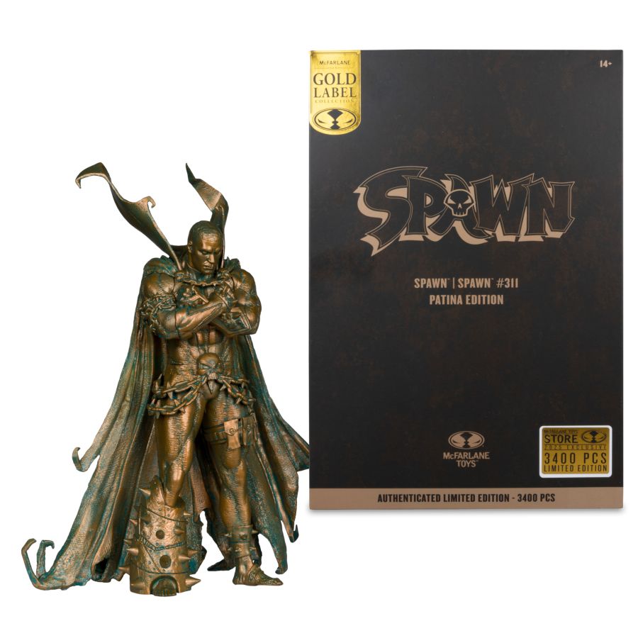 Spawn - Spawn #311 Patina Gold Label 7" Figure