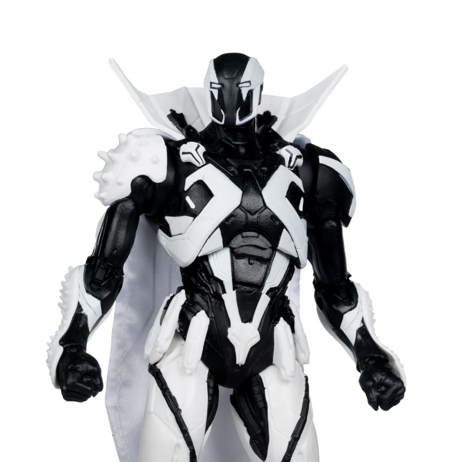 Spawn - The Deviant (Rat City) Black & White Spawn Rat City #1 Uncolored 7" Figure with Comic