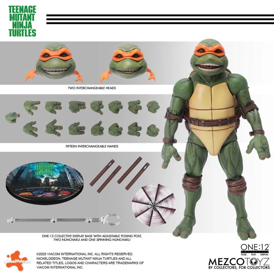 **Pre-Order** Teenage Mutant Ninja Turtles (1990) - ONE:12 Collective 4-Figure Box Set