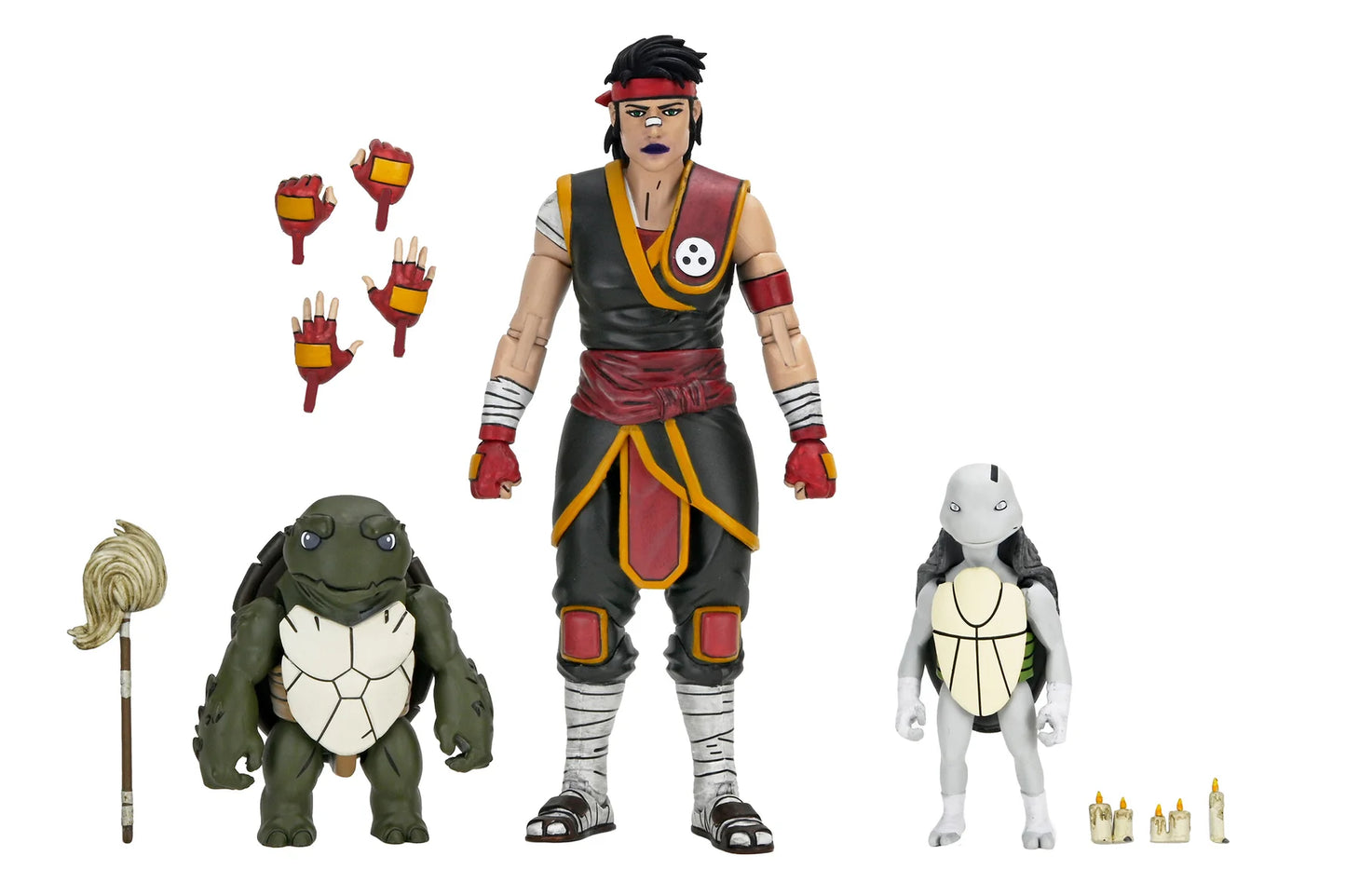 TMNT THE LAST RONIN - THE LOST YEARS CASEY MARIE W/ BABY ODYN & UNO - 7" SCALE ACTION FIGURE