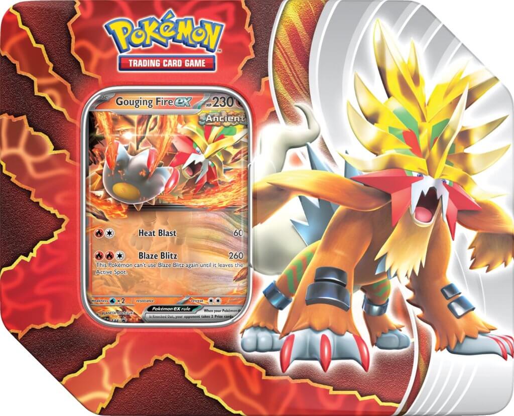 In stock POKEMON TCG Paradox Destinies Tin (Assorted)