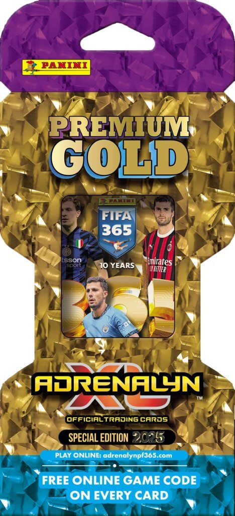 FIFA 365 Adrenalyn XL 2025 Soccer Premium Gold Packets