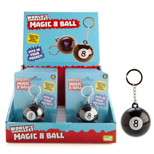 World's Smallest Magic Fortune Ball keychain