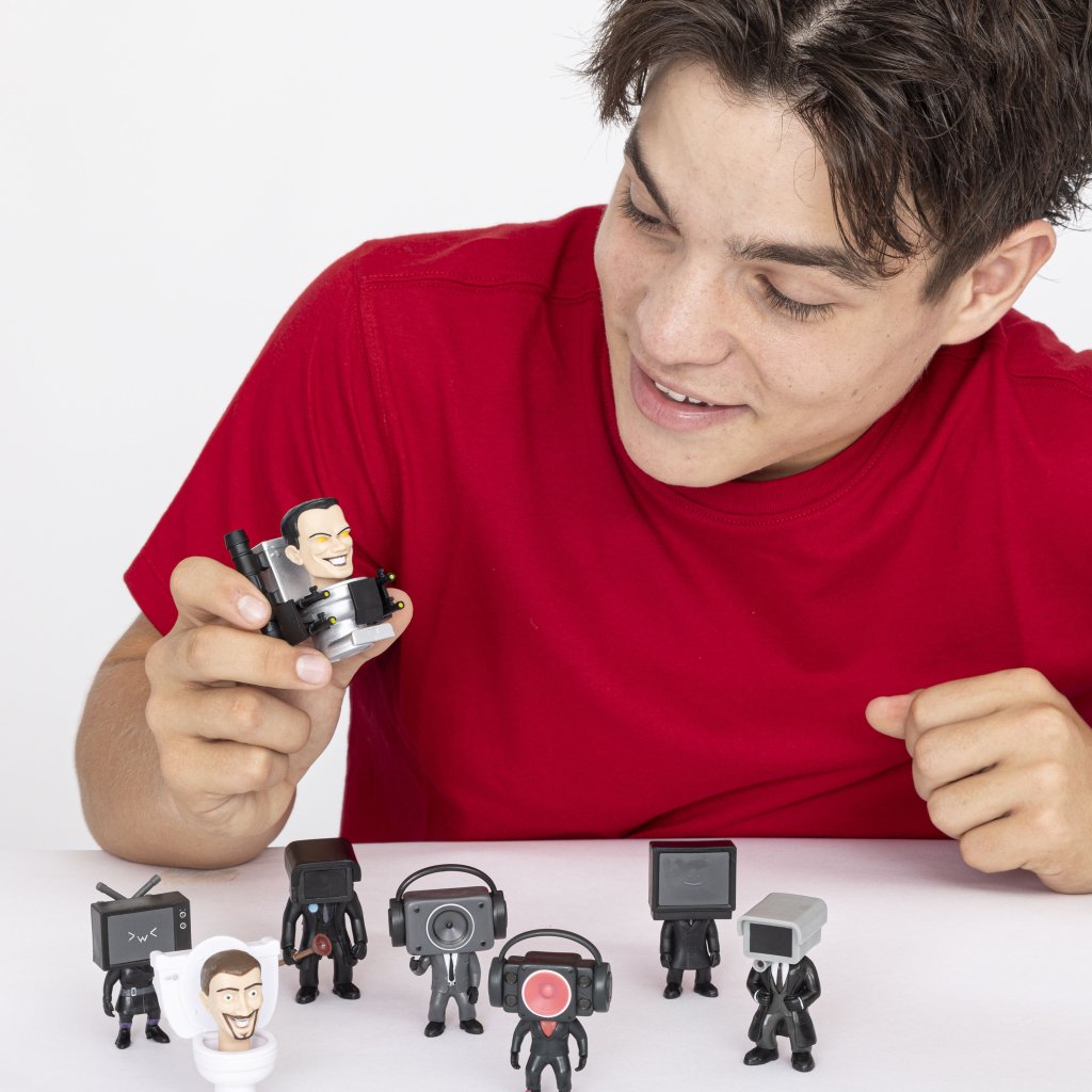 Skibidi Toilet Mini Mystery Figures -Series 1 (Assorted)