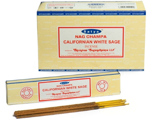 SATYA CALIFORNIA WHITE SAGE 15GMS