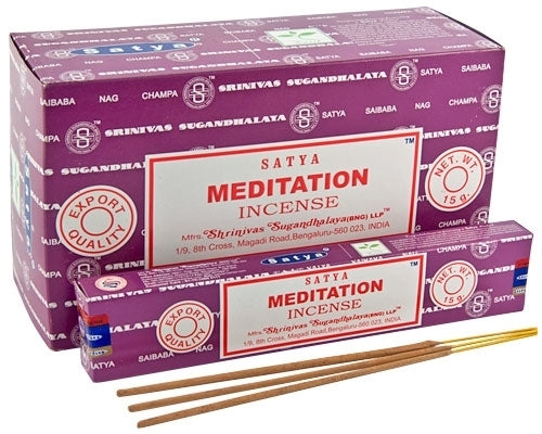 SATYA MEDITATION INCENSE 15GMS