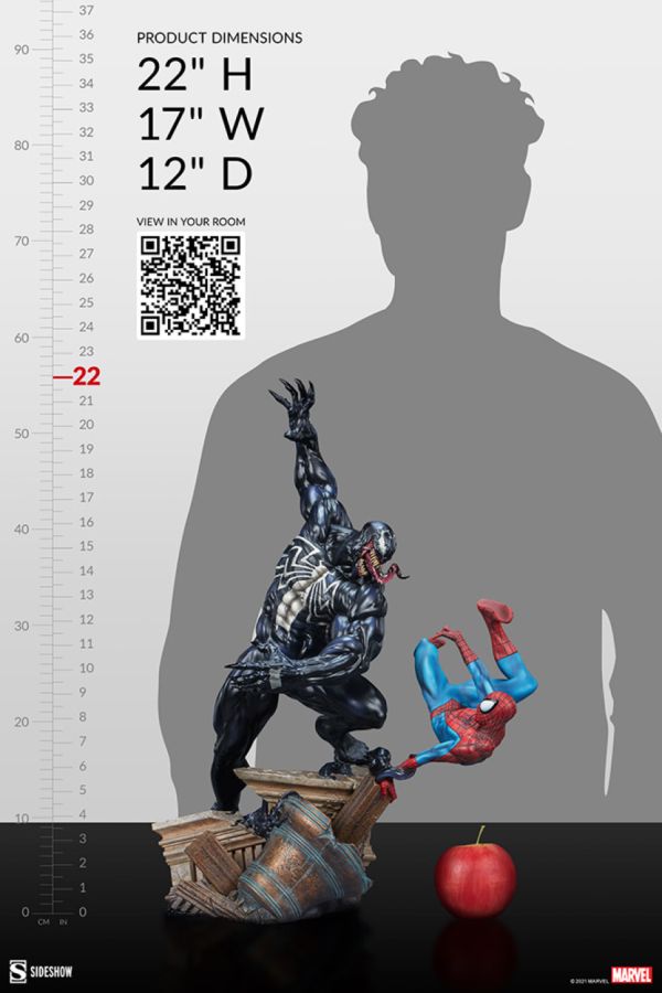 Marvel Comics - Spider-Man vs Venom Maquette **Pre-Order**